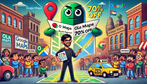 Breaking New Grounds: Ola Maps Challenges Google’s Dominance with Competitive Pricing